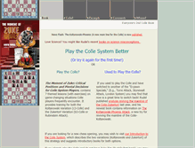 Tablet Screenshot of colle-system.com